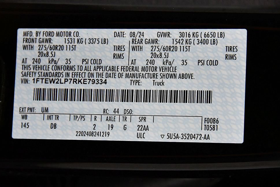 Used 2024 Ford F150 STX AWD/4WD image 17
