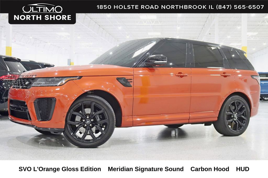 Used 2022 Land Rover Range Rover Sport SVR AWD/4WD image 1