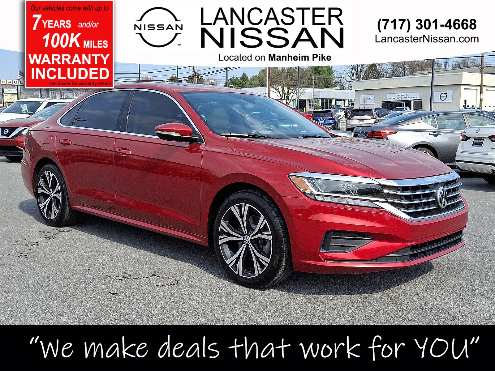 Used 2021 Volkswagen Passat 2.0T SE