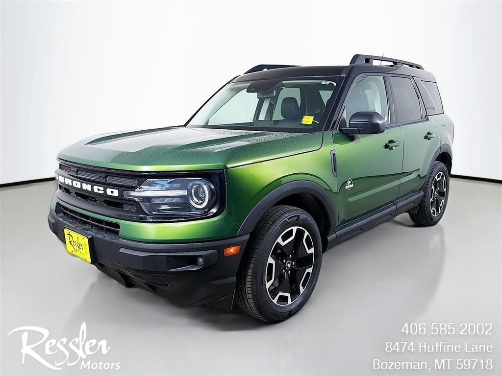 Used 2023 Ford Bronco Sport Outer Banks w/ Tech Package AWD/4WD video 1