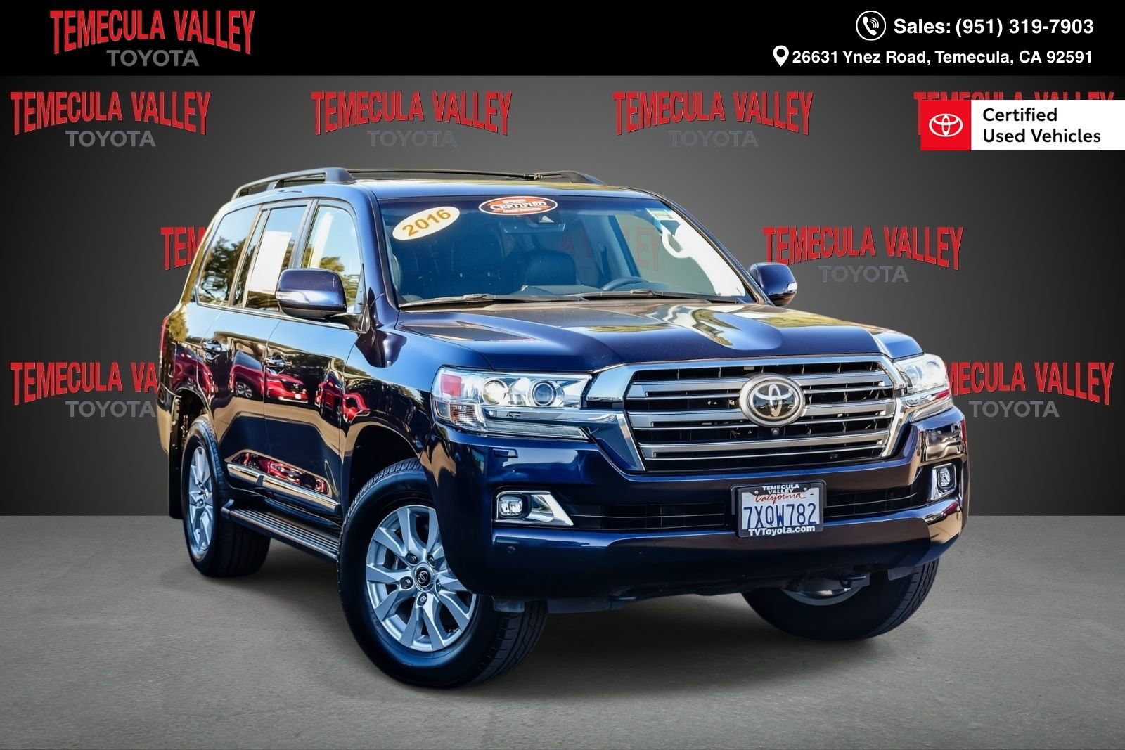 Certified 2016 Toyota Land Cruiser