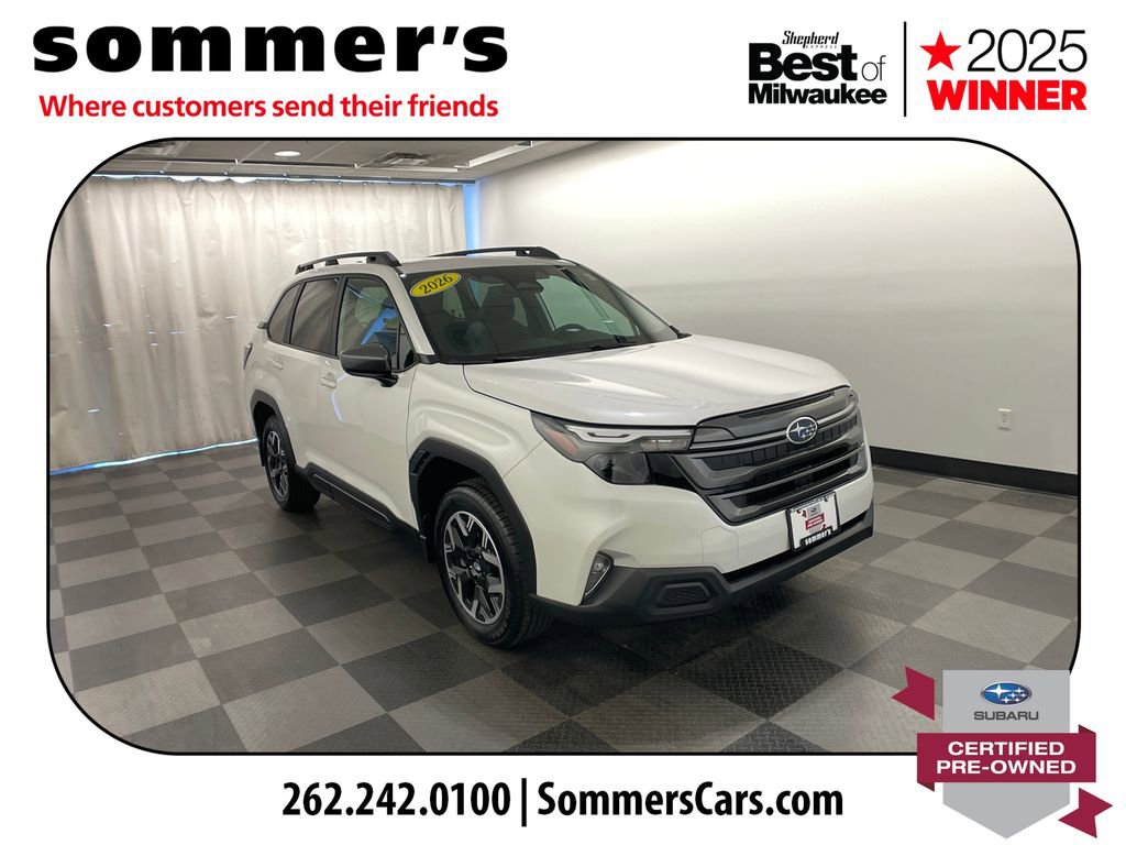 Certified 2026 Subaru Forester Premium