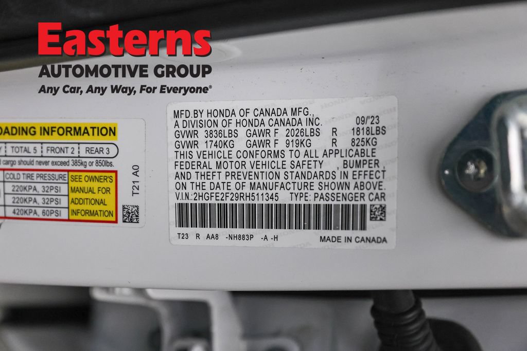 Used 2024 Honda Civic LX image 32