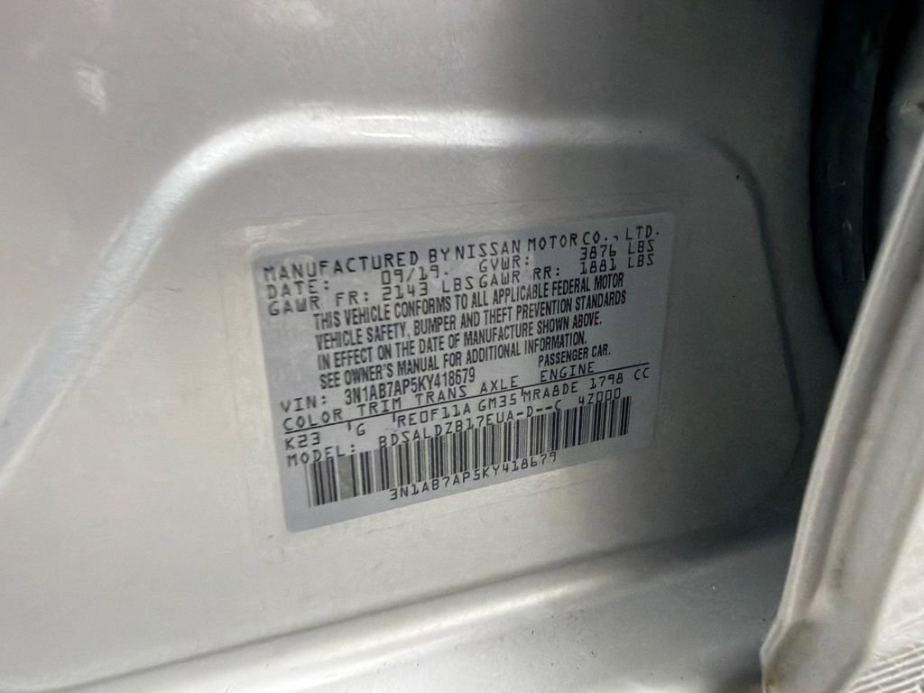 Used 2019 Nissan Sentra SV image 30