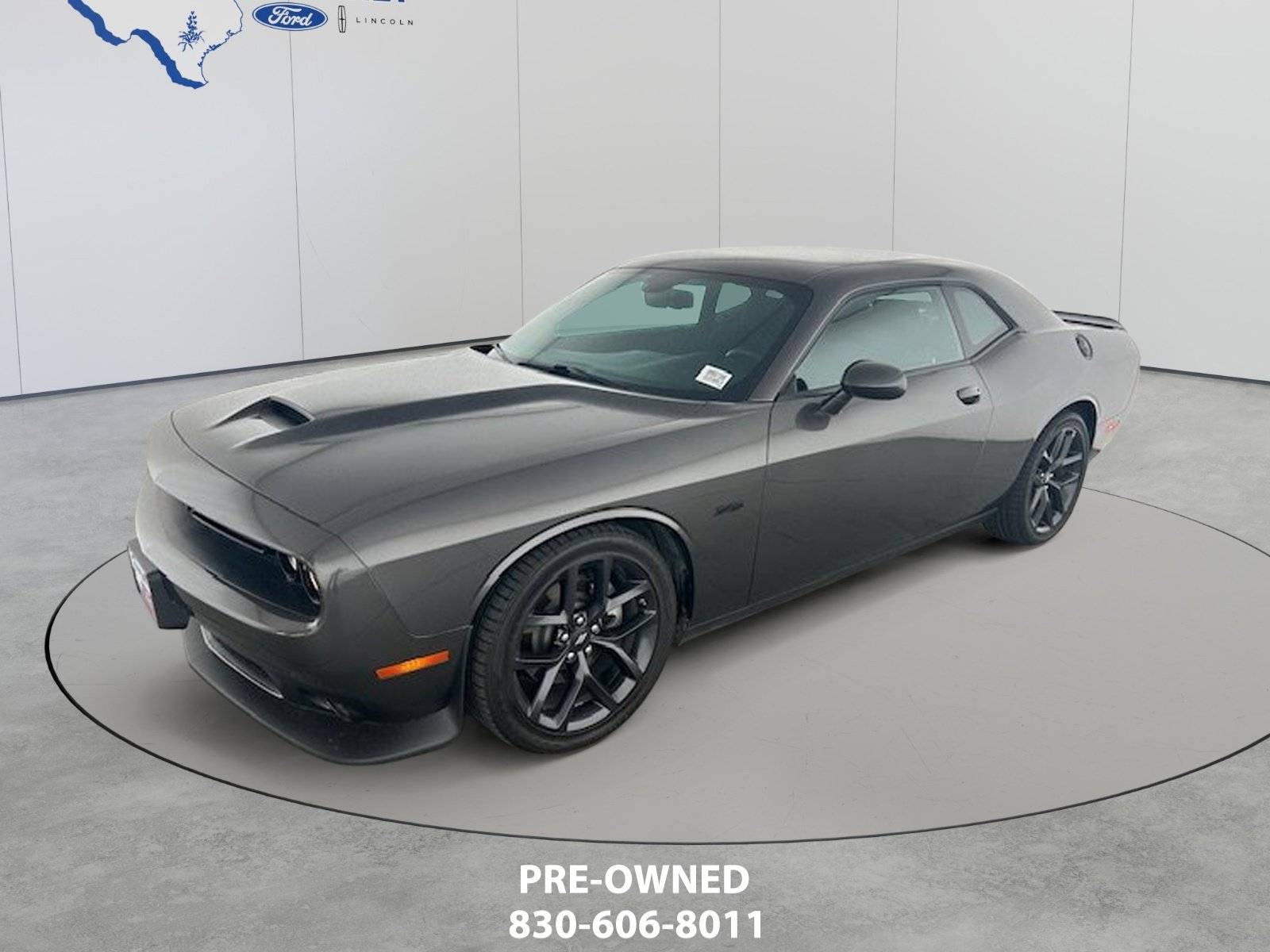 Used 2023 Dodge Challenger R/T w/ Blacktop Package RWD image 1
