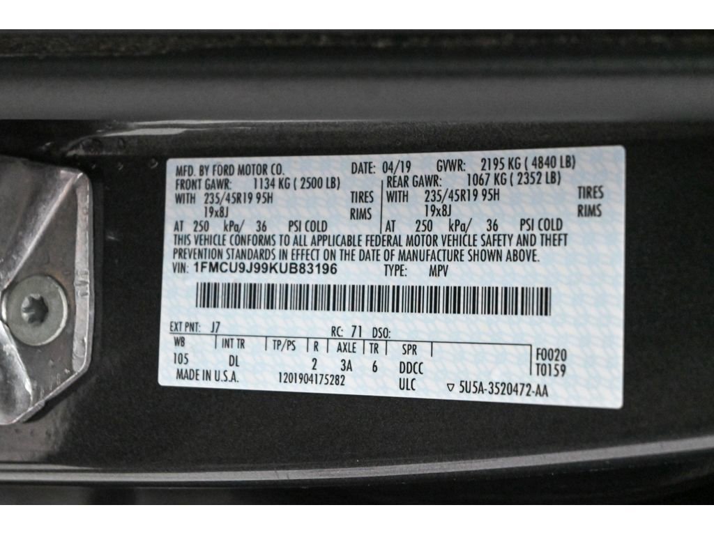 Used 2019 Ford Escape Titanium image 45