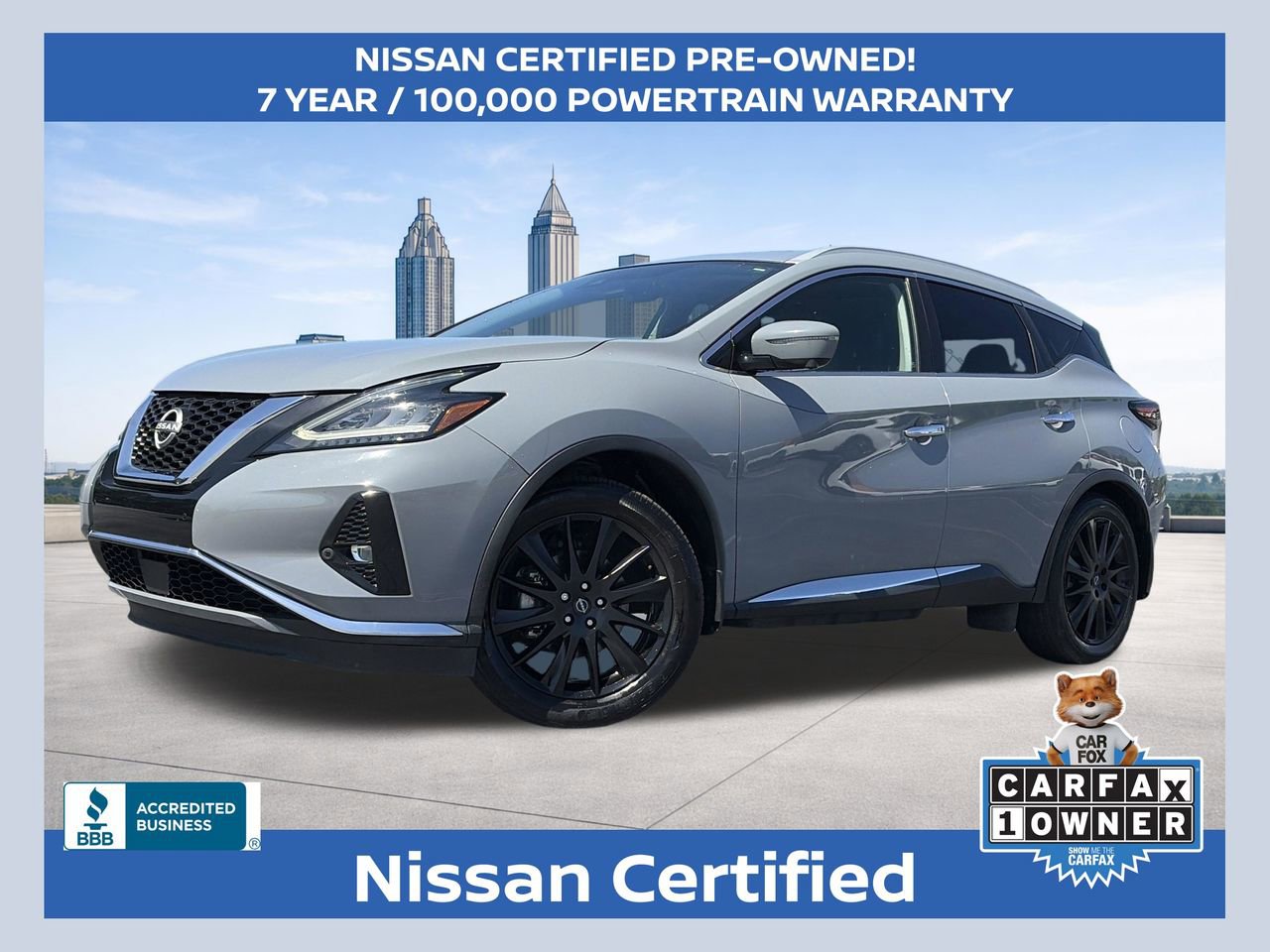 Certified 2023 Nissan Murano Platinum w/ Cargo Package image 1