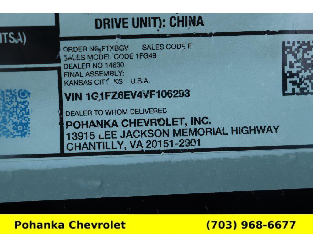 New 2027 Chevrolet Bolt RS w/ Technology Package FWD image 32