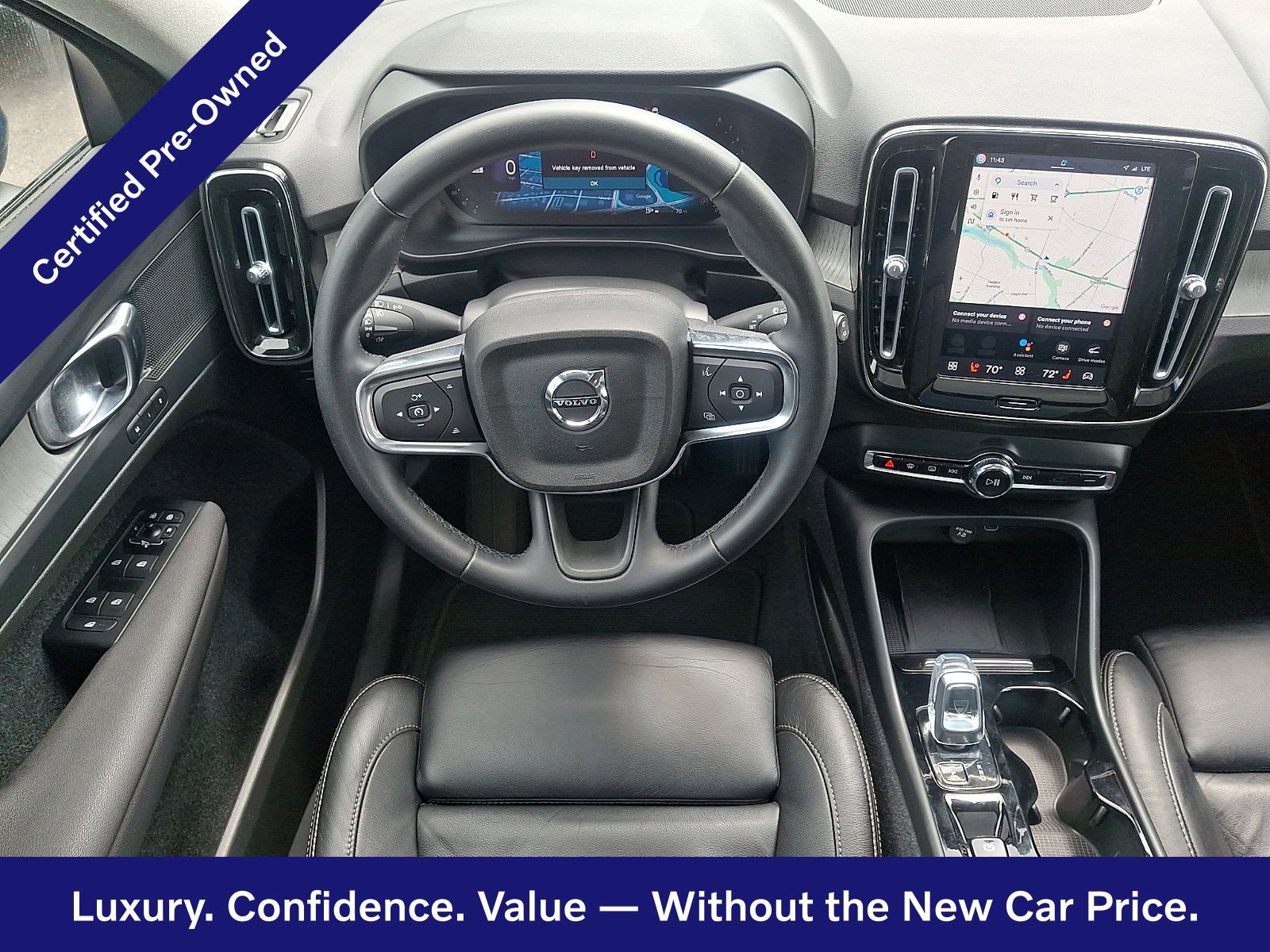 Certified 2023 Volvo XC40 B5 Plus w/ Driver Assist Package AWD/4WD image 12