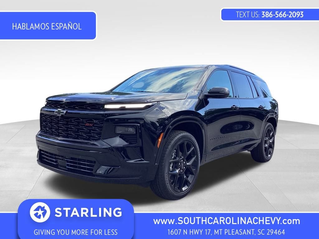 New 2025 Chevrolet Traverse RS w/ LPO, Floor Liner Package