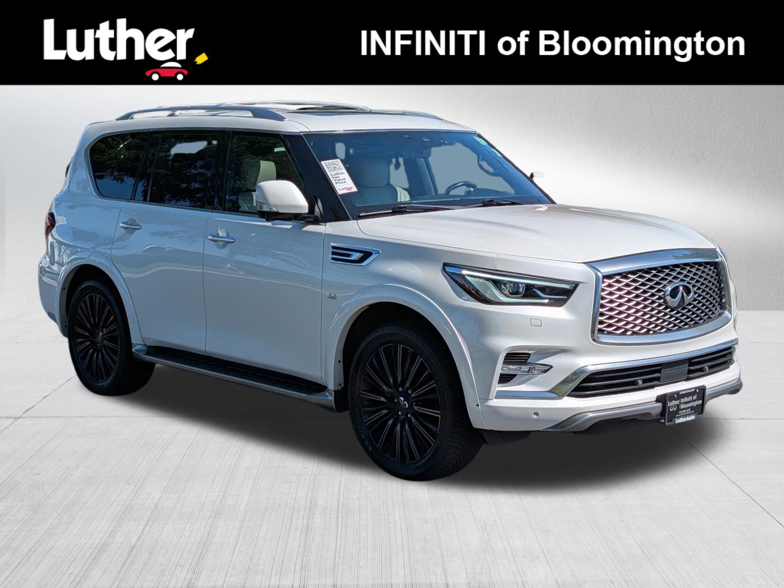 Used 2019 INFINITI QX80 Limited w/ All-Season Package AWD/4WD image 1
