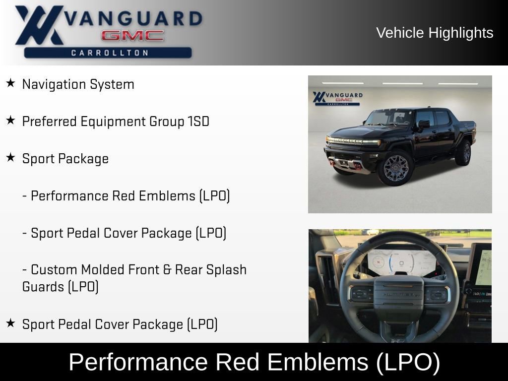 New 2025 GMC Hummer EV 3X w/ LPO, Sport Package image 5