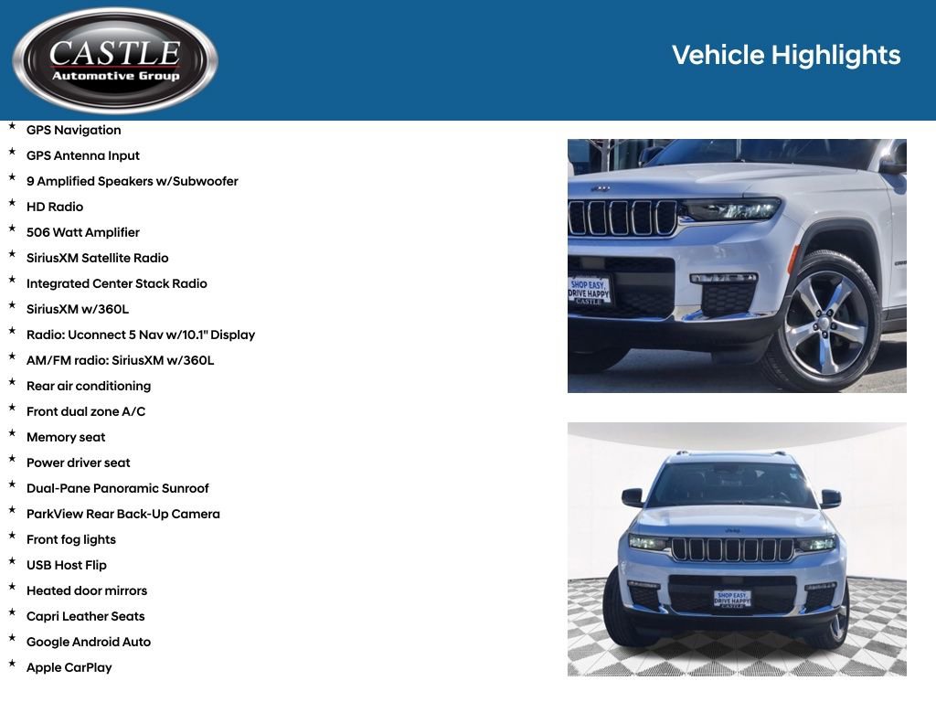 Used 2021 Jeep Grand Cherokee L Limited image 8