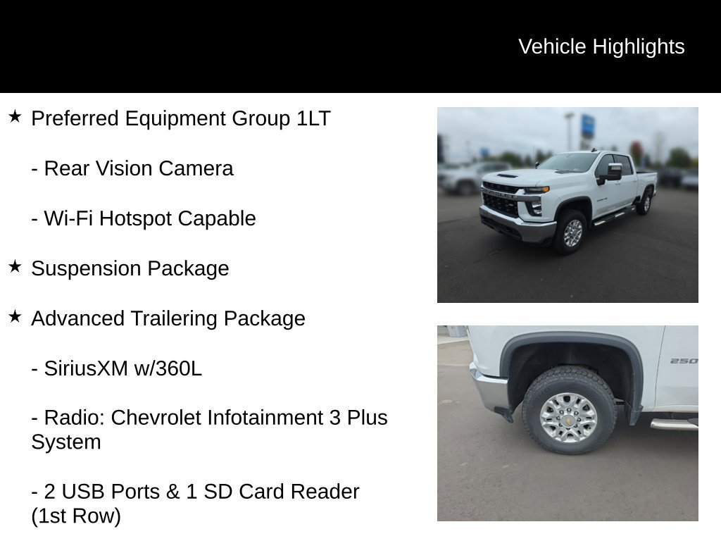 Used 2022 Chevrolet Silverado 2500 LT w/ Advanced Trailering Package AWD/4WD image 15