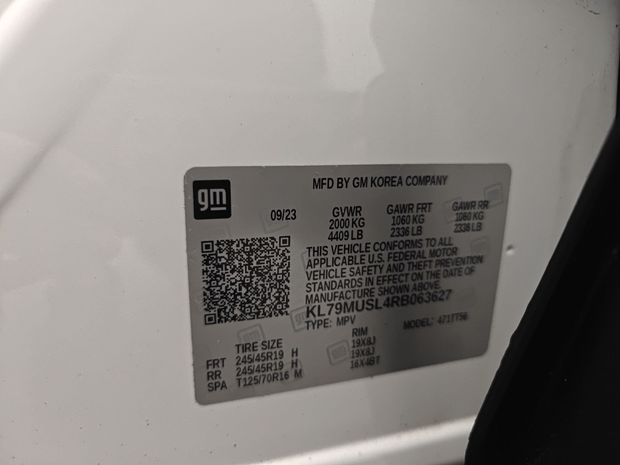 Certified 2024 Chevrolet TrailBlazer RS AWD/4WD image 23