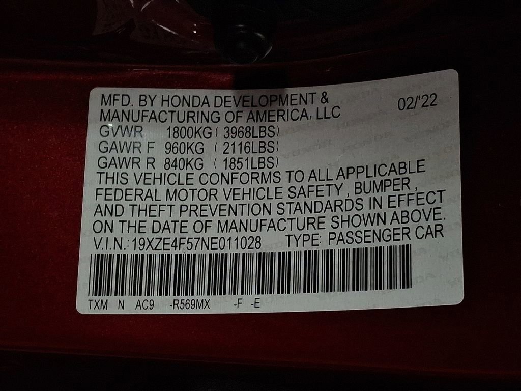 Used 2022 Honda Insight EX image 24