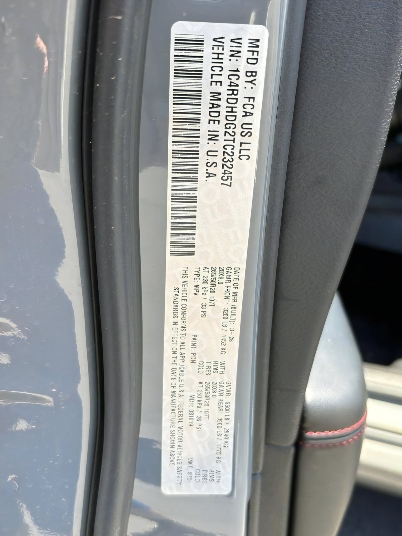 New 2026 Dodge Durango GT w/ Blacktop Package RWD image 25