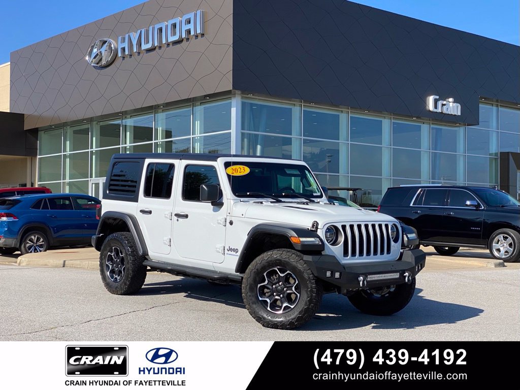 Used 2023 Jeep Wrangler Unlimited Rubicon 4xe w/ Cold Weather Group AWD/4WD image 1