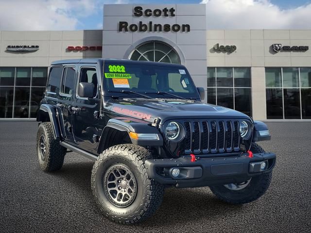 Certified 2022 Jeep Wrangler Unlimited Rubicon w/ Xtreme Recon 35" Tire Package image 1