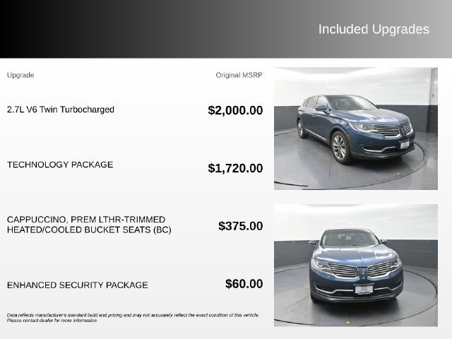Used 2016 Lincoln MKX Reserve w/ Technology Package AWD/4WD image 4