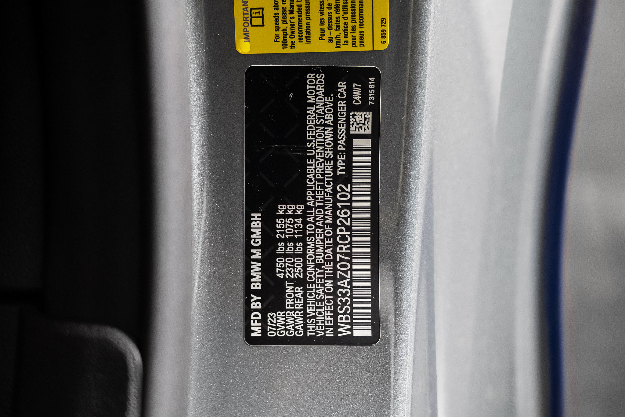 Used 2024 BMW M4 Competition w/ M Carbon Exterior Package RWD image 67
