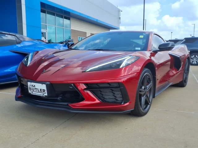 Used 2024 Chevrolet Corvette Stingray Preferred Cpe w/ Z51 Performance Package RWD image 1