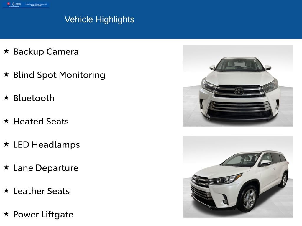 Used 2017 Toyota Highlander Limited AWD/4WD image 2