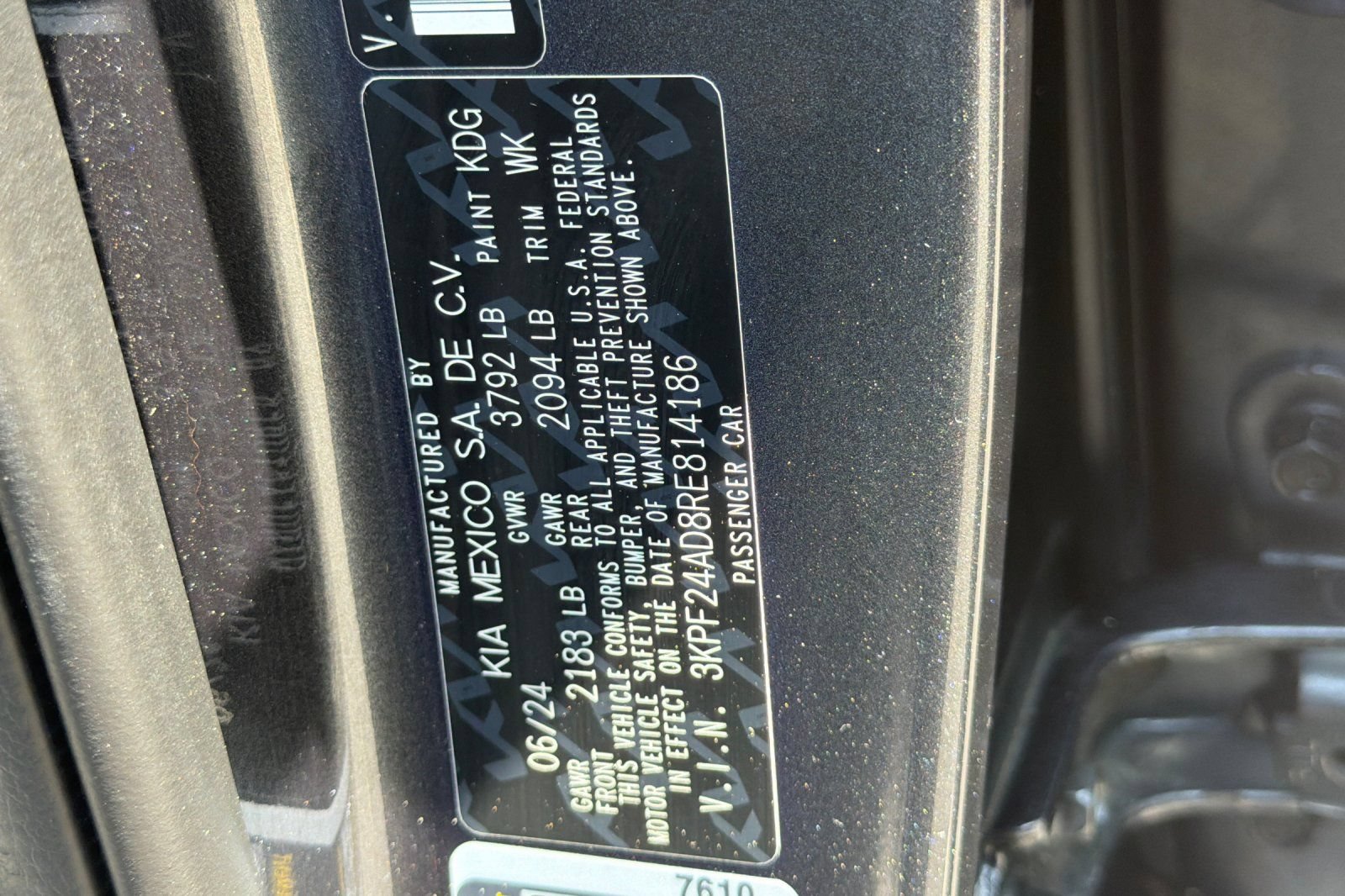 Used 2024 Kia Forte LXS FWD image 27