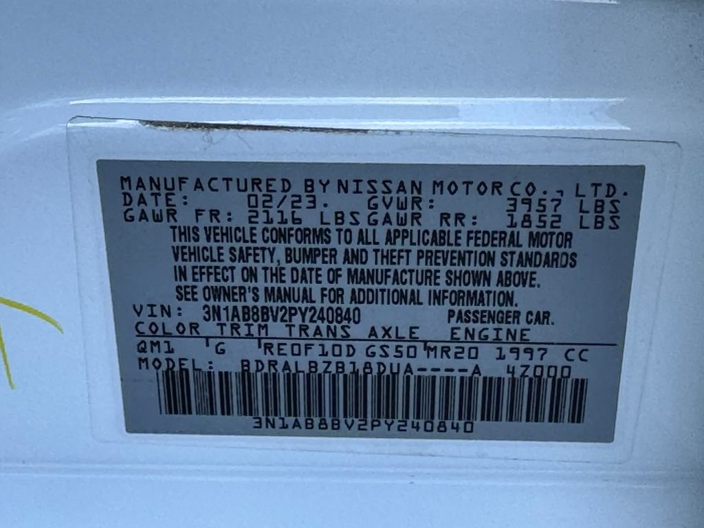 Used 2023 Nissan Sentra S FWD image 31