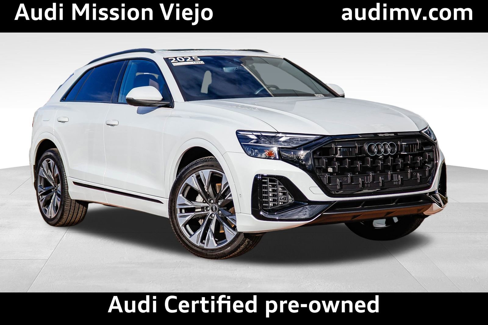 Certified 2025 Audi Q8 Premium w/ Black Optic Package image 1