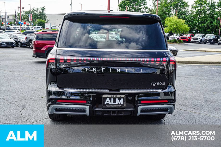 Used 2025 INFINITI QX80 Luxe w/ Exterior Package AWD/4WD image 10