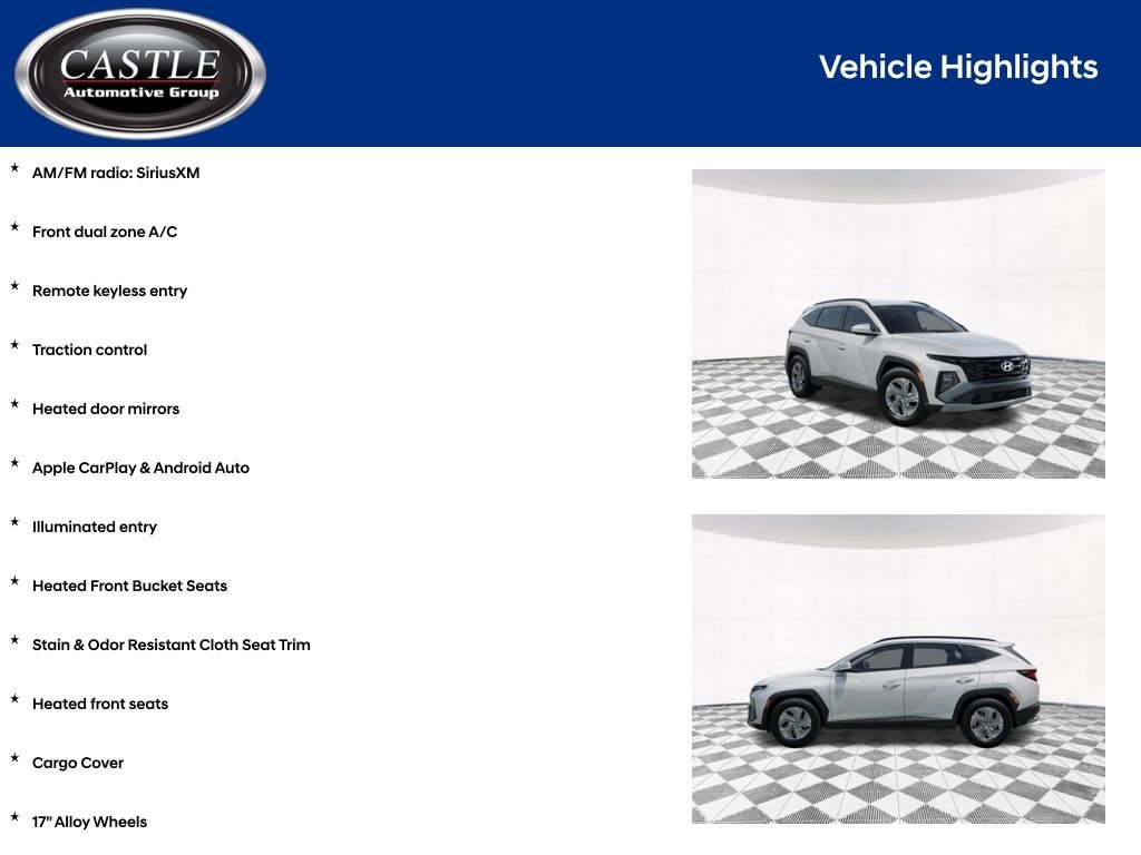 New 2025 Hyundai Tucson Blue image 4