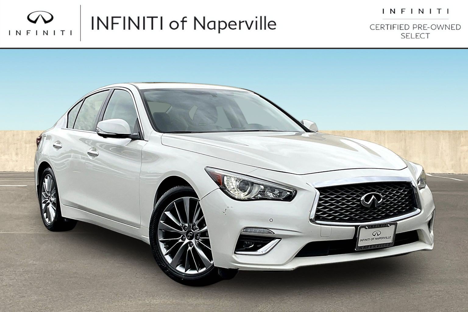 Certified 2023 INFINITI Q50 Luxe w/ Cargo Package