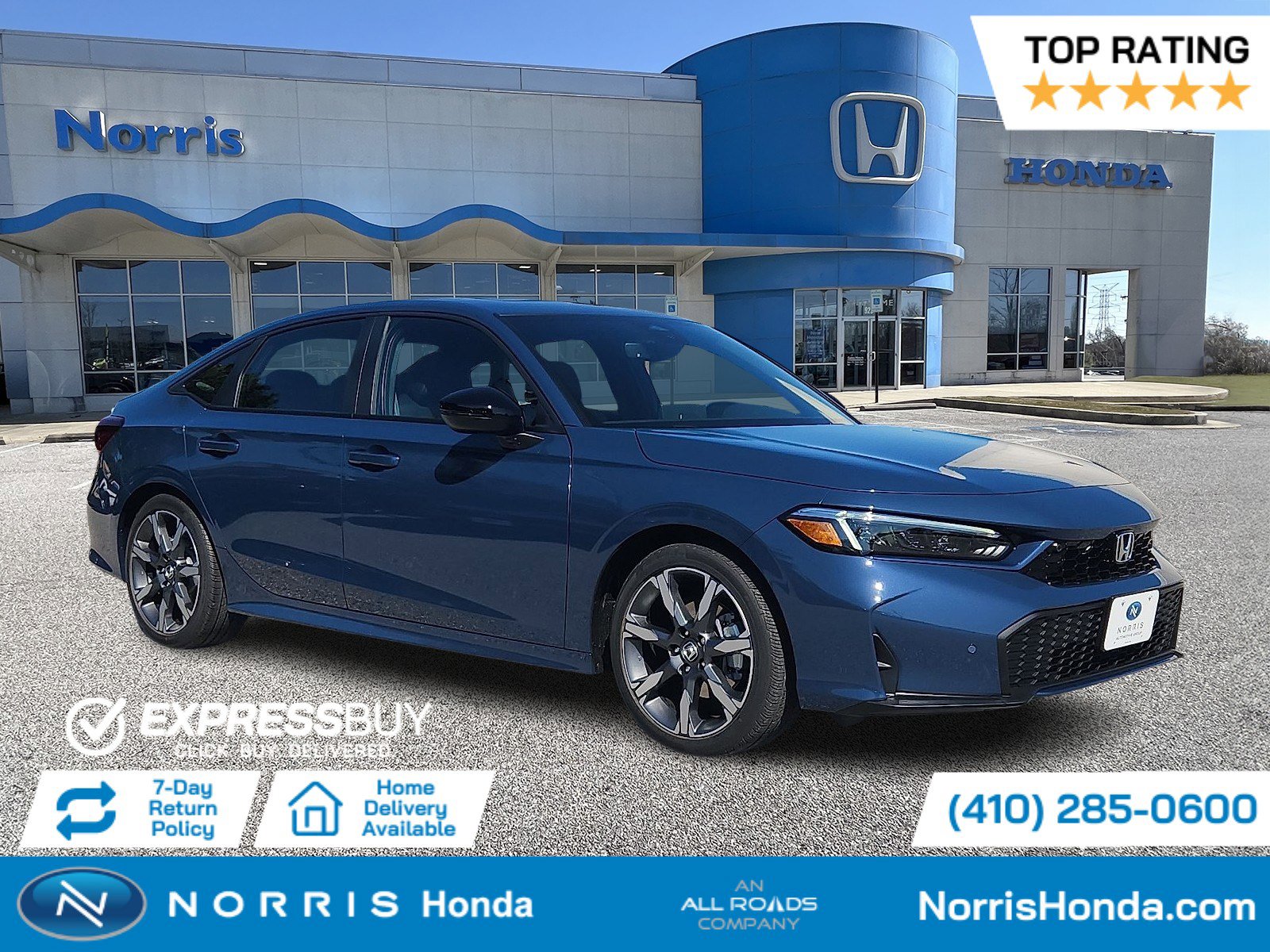 New 2026 Honda Civic Sport Touring image 1