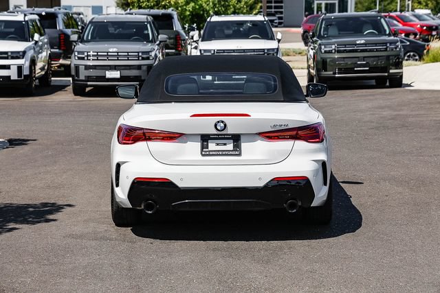 Used 2025 BMW 430i Convertible w/ M Sport Package RWD image 4