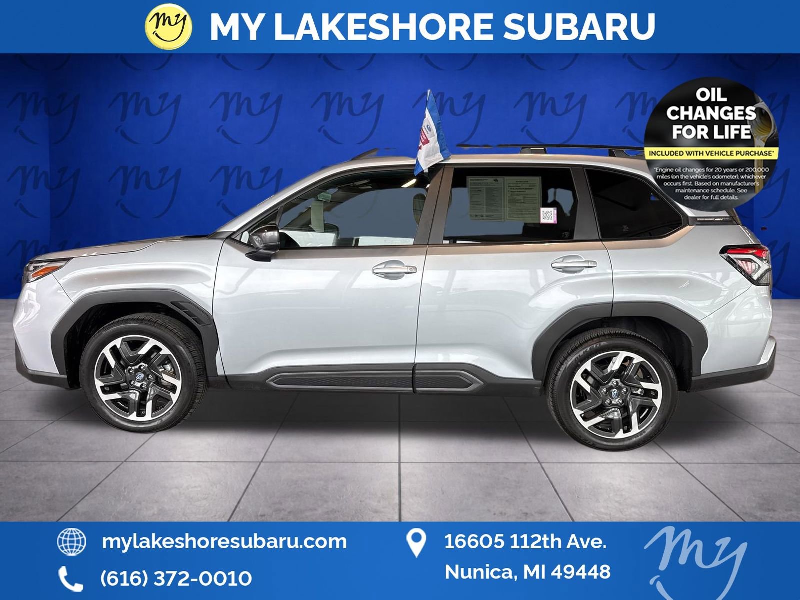 Certified 2025 Subaru Forester Limited w/ Popular Package #1 image 8