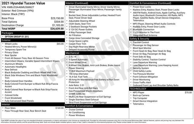 Used 2021 Hyundai Tucson Value image 4