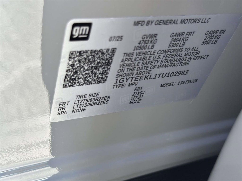 New 2026 Cadillac Escalade IQ Sport 1 image 25