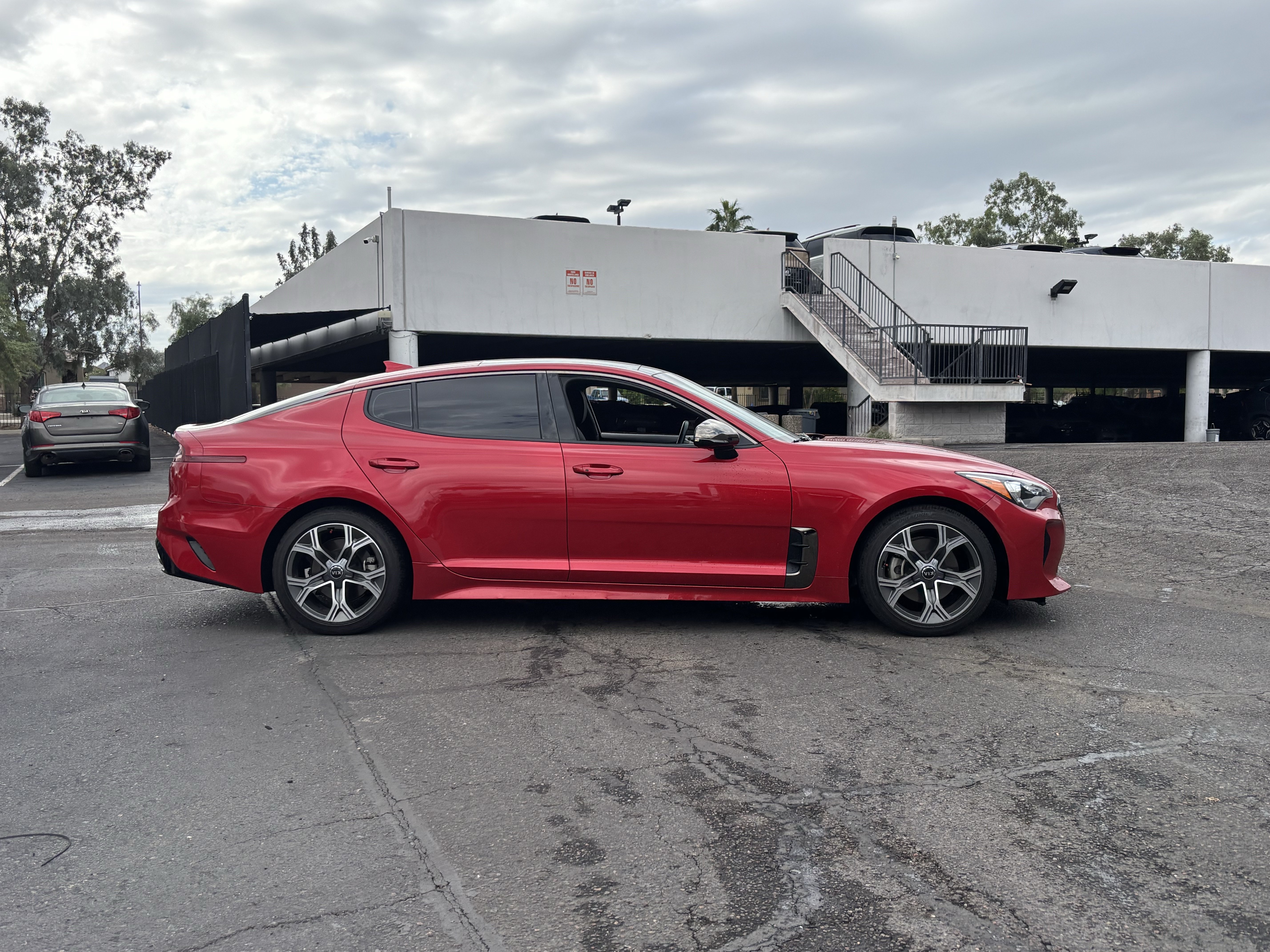 Certified 2021 Kia Stinger GT-Line w/ Sun & Sound Package RWD image 2