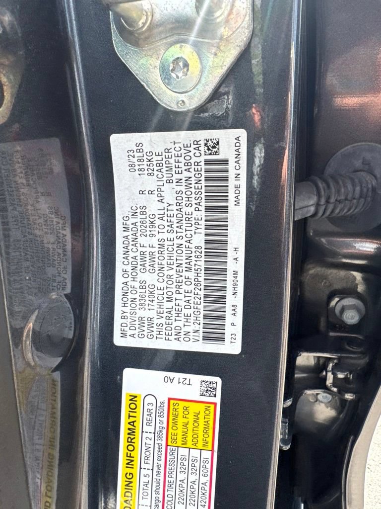 Certified 2023 Honda Civic LX image 23