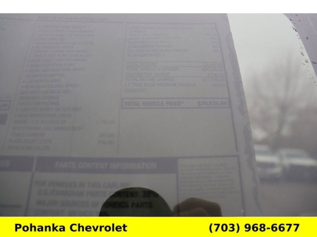New 2026 Chevrolet Silverado 1500 LT Trail Boss AWD/4WD image 27