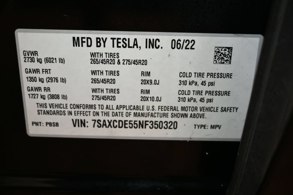 Used 2022 Tesla Model X AWD/4WD image 39