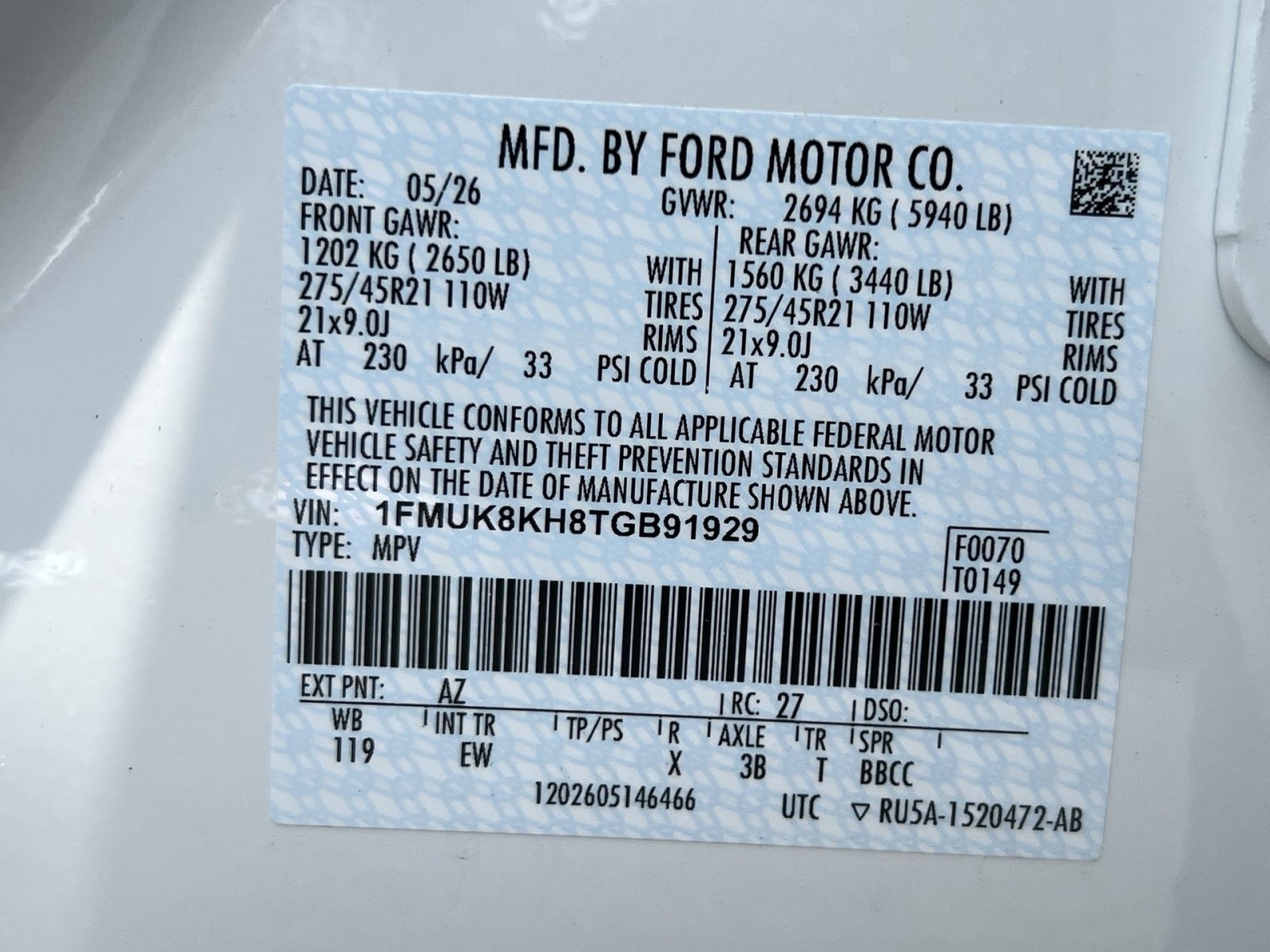 New 2026 Ford Explorer ST-Line AWD/4WD image 54