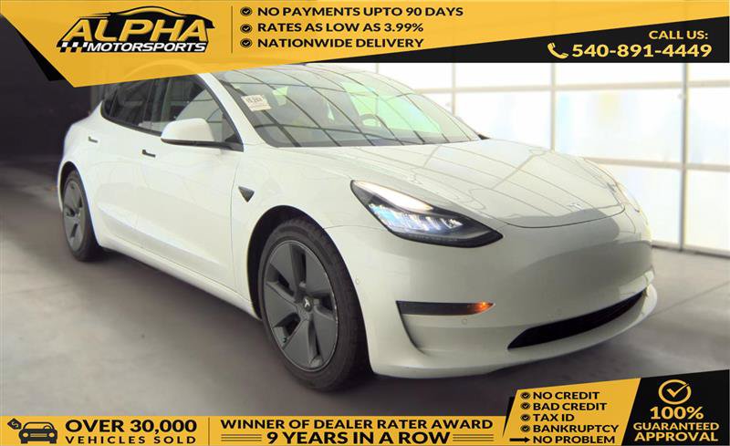 Used 2021 Tesla Model 3 Standard Range Plus