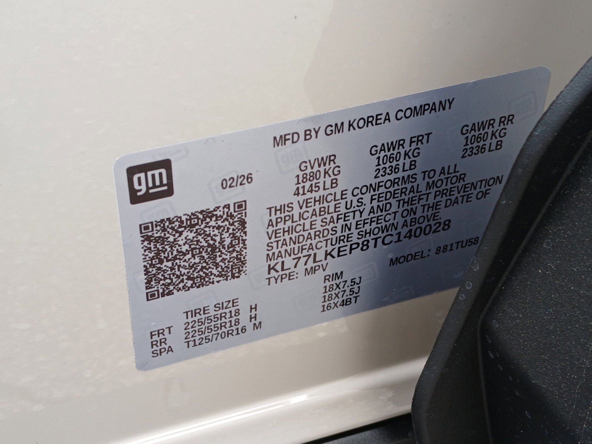 New 2026 Chevrolet Trax ACTIV w/ Sunroof Package FWD image 17