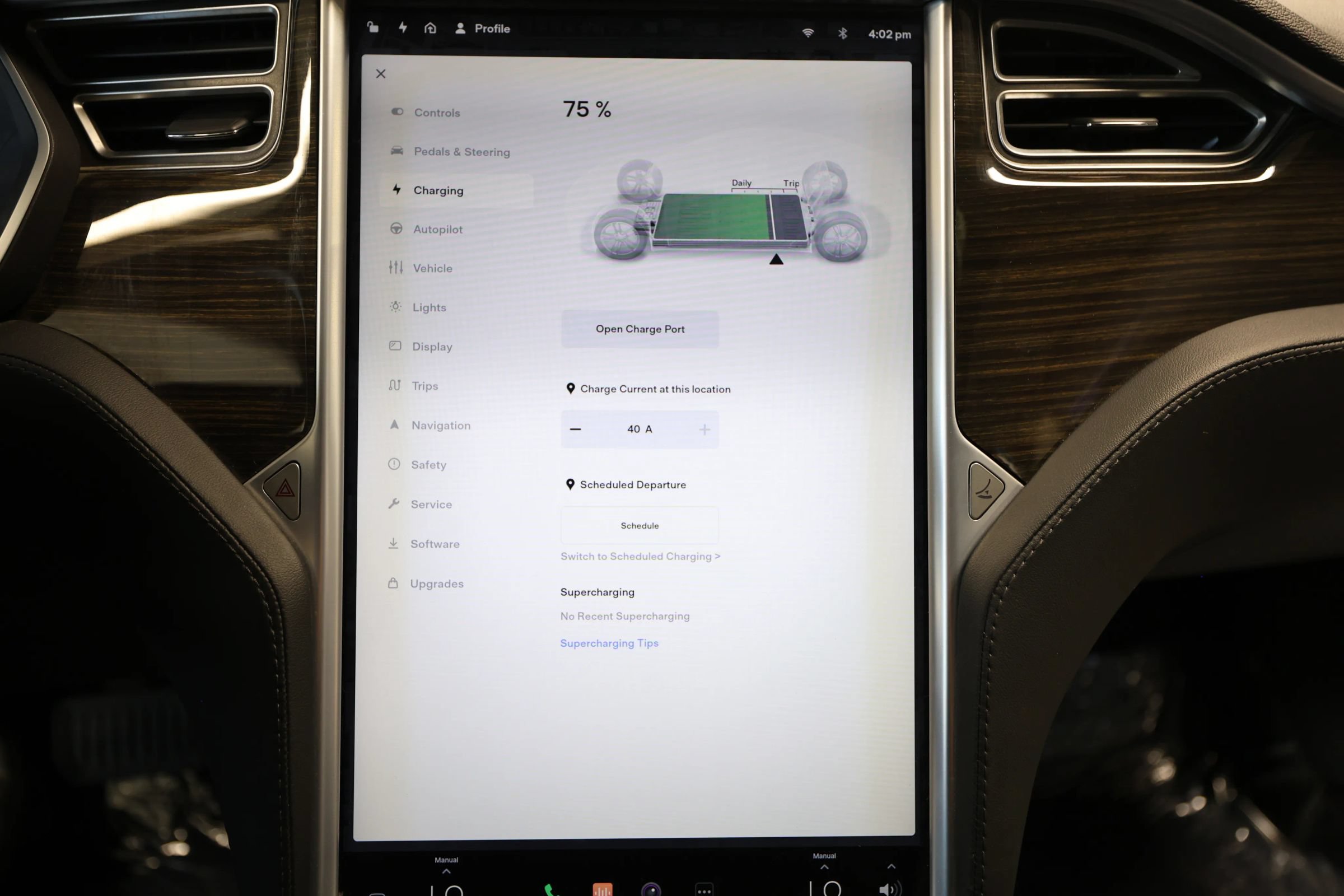 Used 2015 Tesla Model S 85D AWD/4WD image 57
