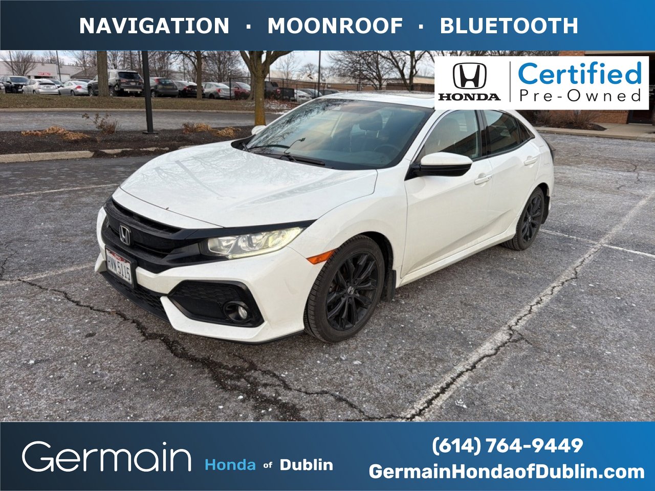 Used 2019 Honda Civic EX-L image 1