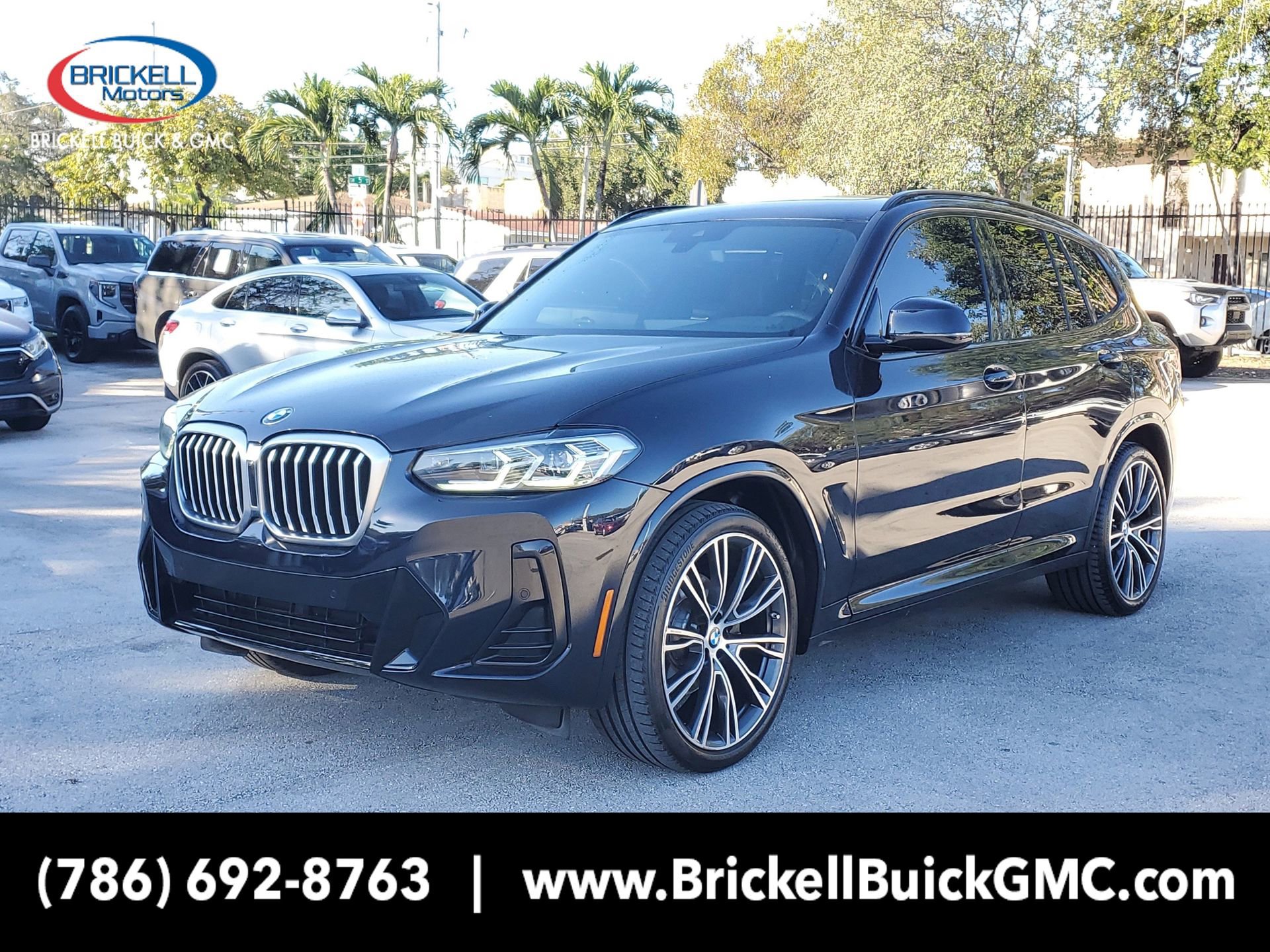 Used 2022 BMW X3 xDrive30i w/ M Sport Package 2
