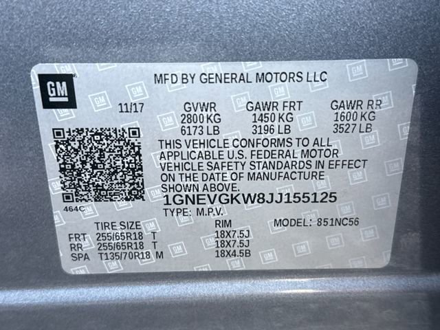 Used 2018 Chevrolet Traverse LT AWD/4WD image 26