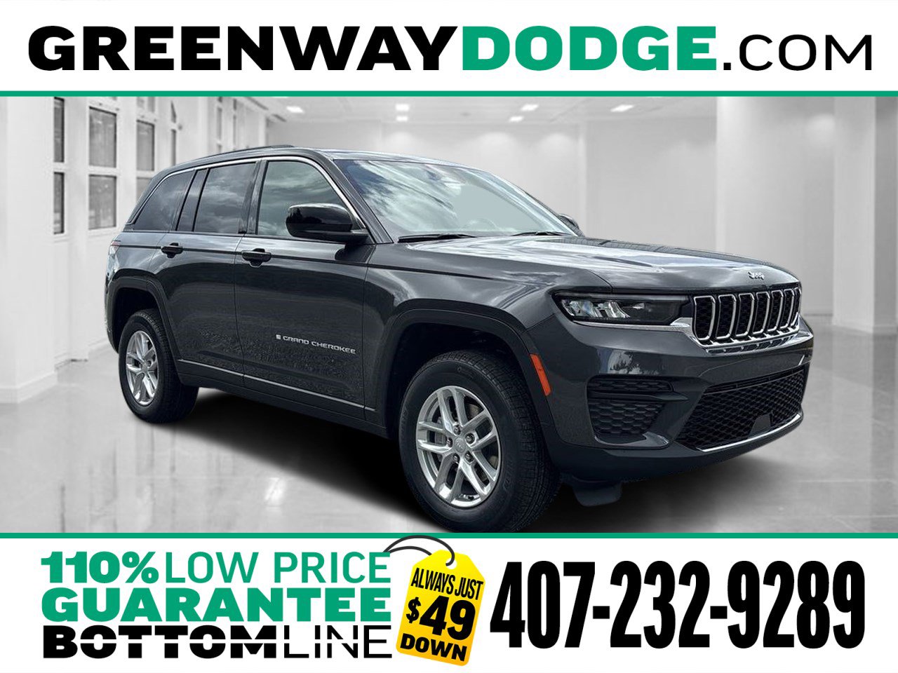 New 2025 Jeep Grand Cherokee Laredo X